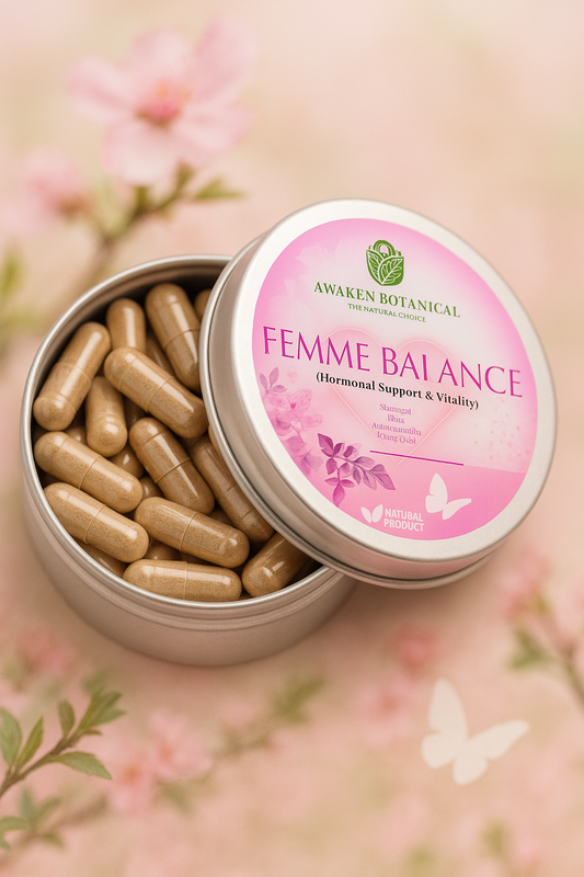 Femme Balance – Hormonal Support & Vitality Capsules