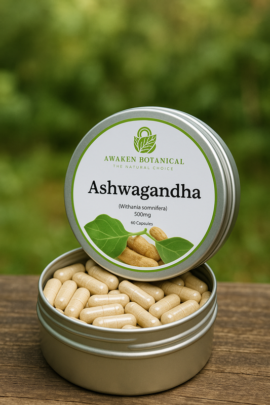 Ashwagandha 500mg Capsules – Ancient Stress Relief, Modern Clarity