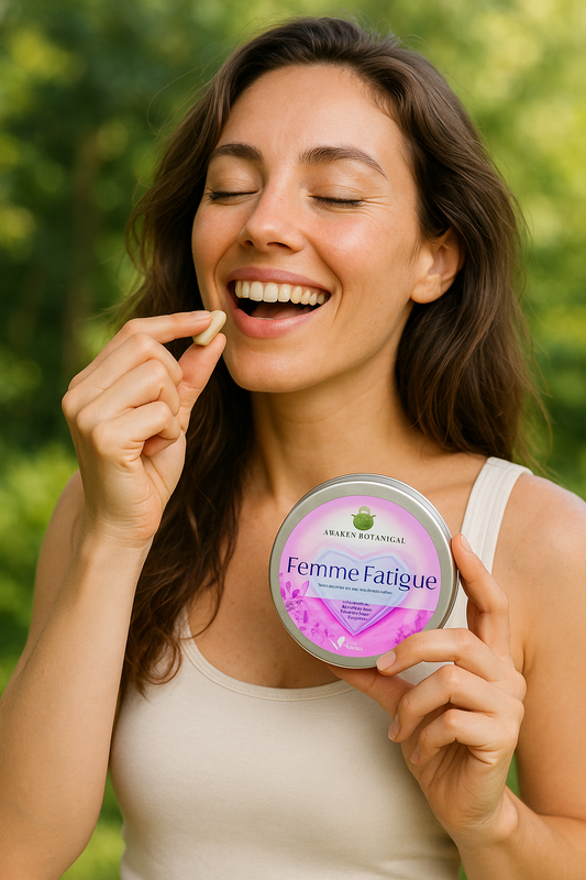 Femme Fatigue – Natural Energy & Vitality Capsules