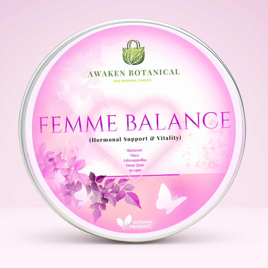 Femme Balance – Hormonal Support & Vitality Capsules