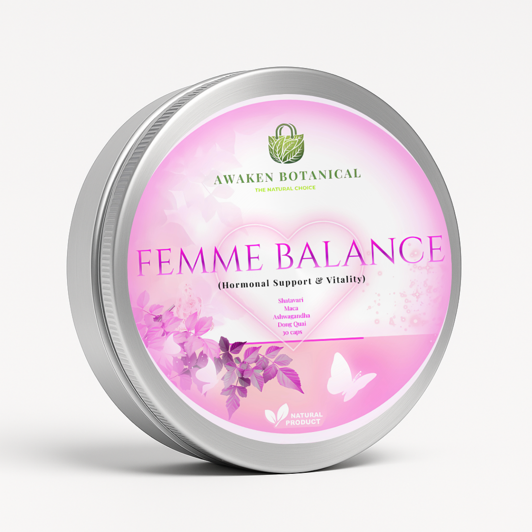 Femme Balance – Hormonal Support & Vitality Capsules