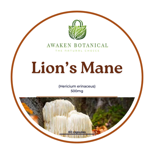 Lion’s Mane Capsules – Cognitive Clarity & Nerve Support